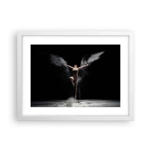 Poster in een witte lijst - Elfen bestaan - 40x30 cm