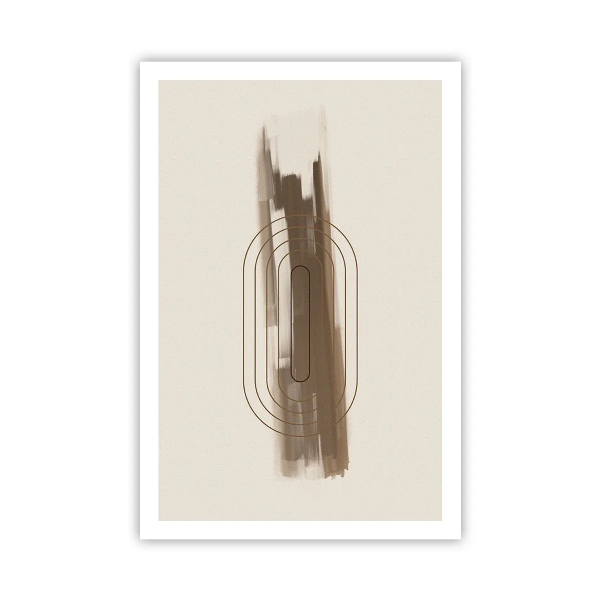 Poster - Een briesje grijs - 61x91 cm