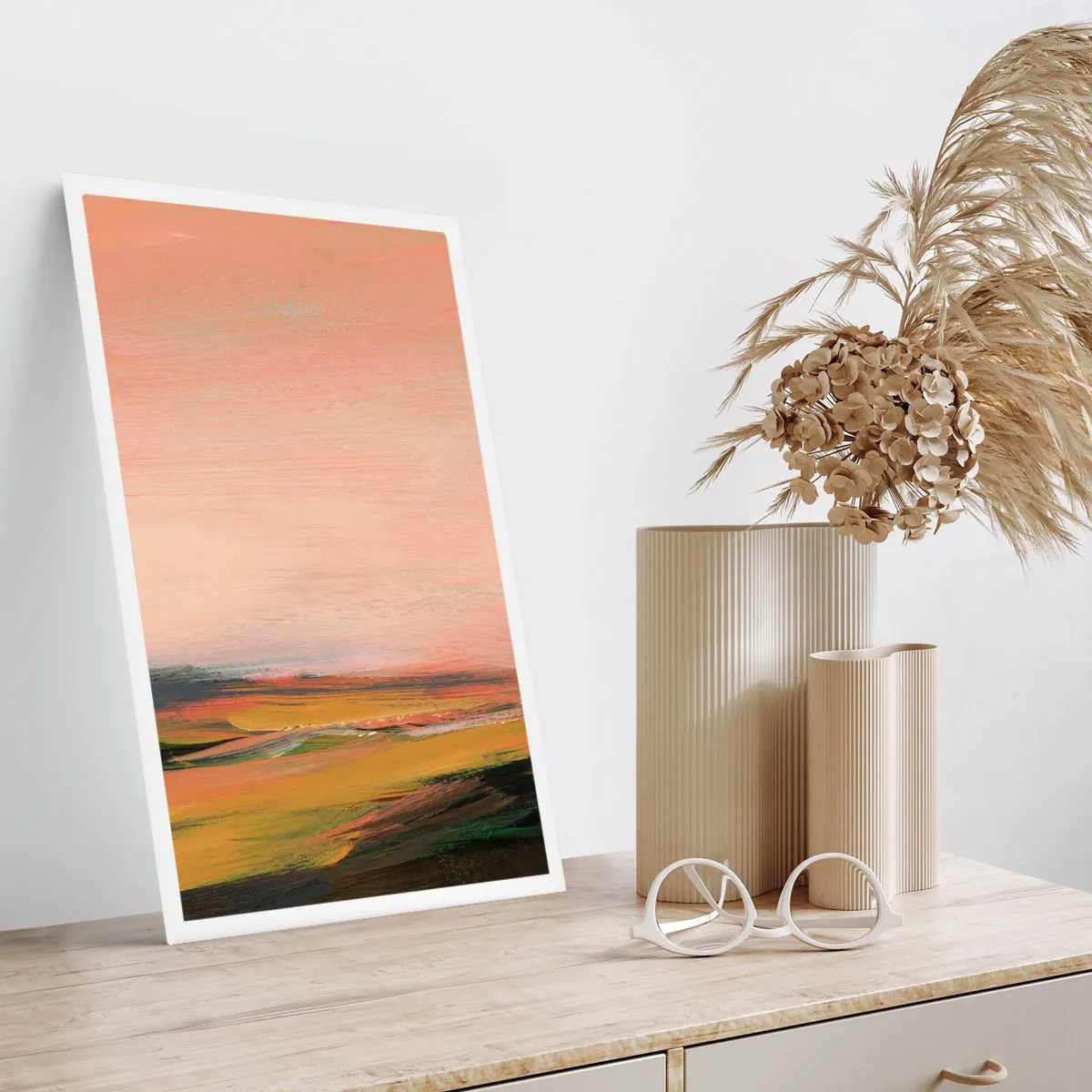 Poster - In roze tinten - 30x40 cm