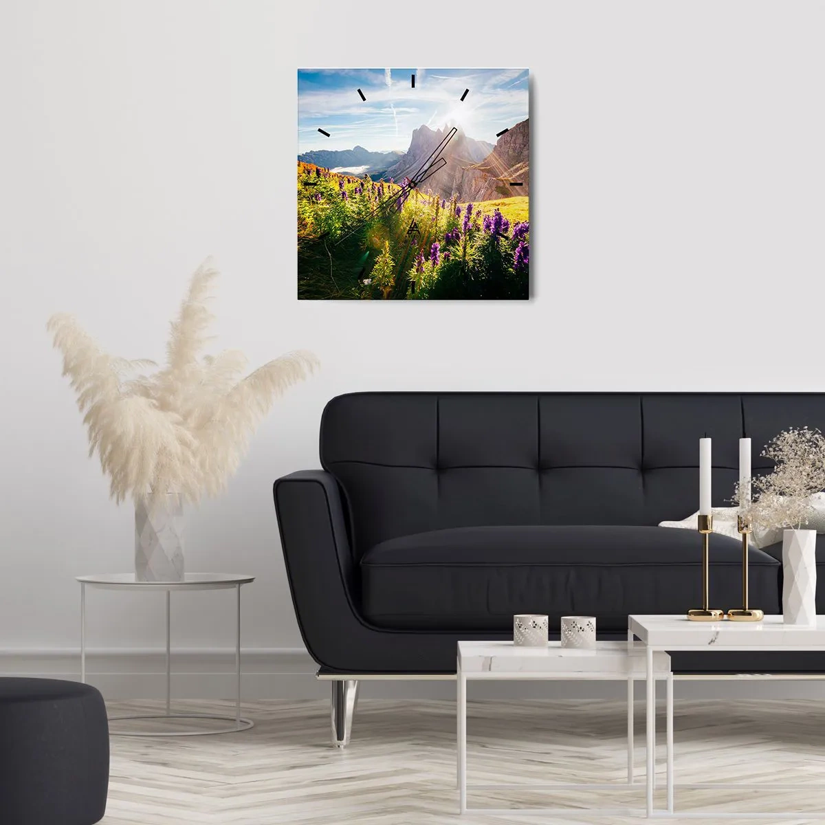 Wandklok - Klok - Het geheime leven van kruiden - 30x30 cm