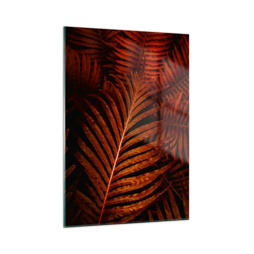 Schilderen op glas - De hitte van het leven - 50x70 cm