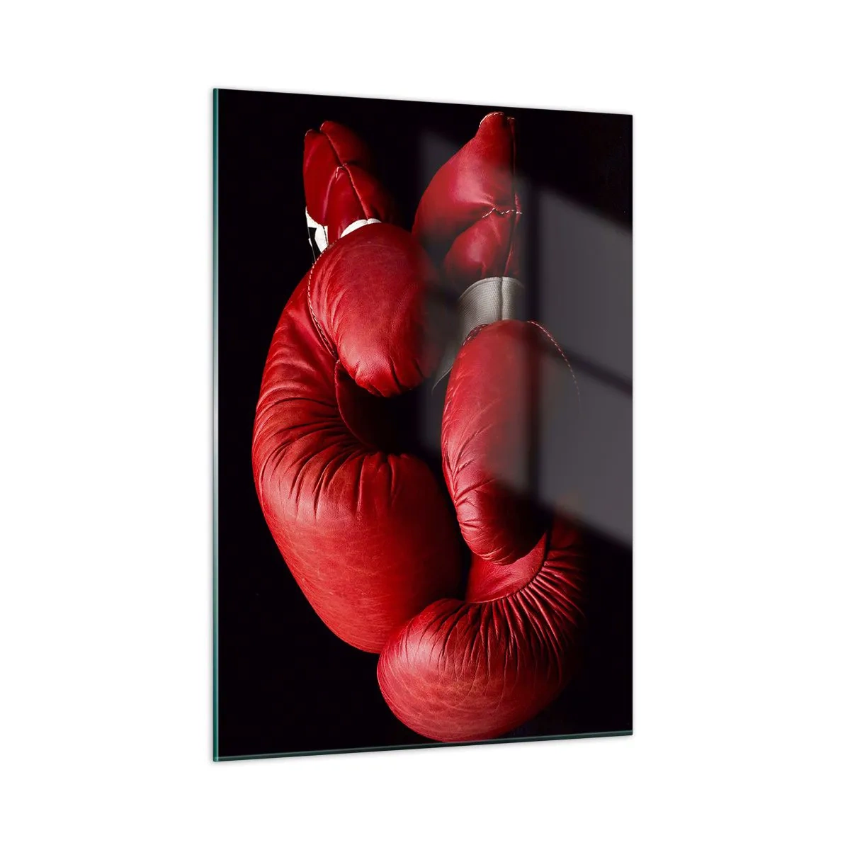 Schilderen op glas - De emoties van het gevecht met ons - 50x70 cm