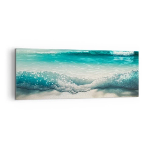 Schilderen op canvas - De vrede van de oceaan - 140x50 cm