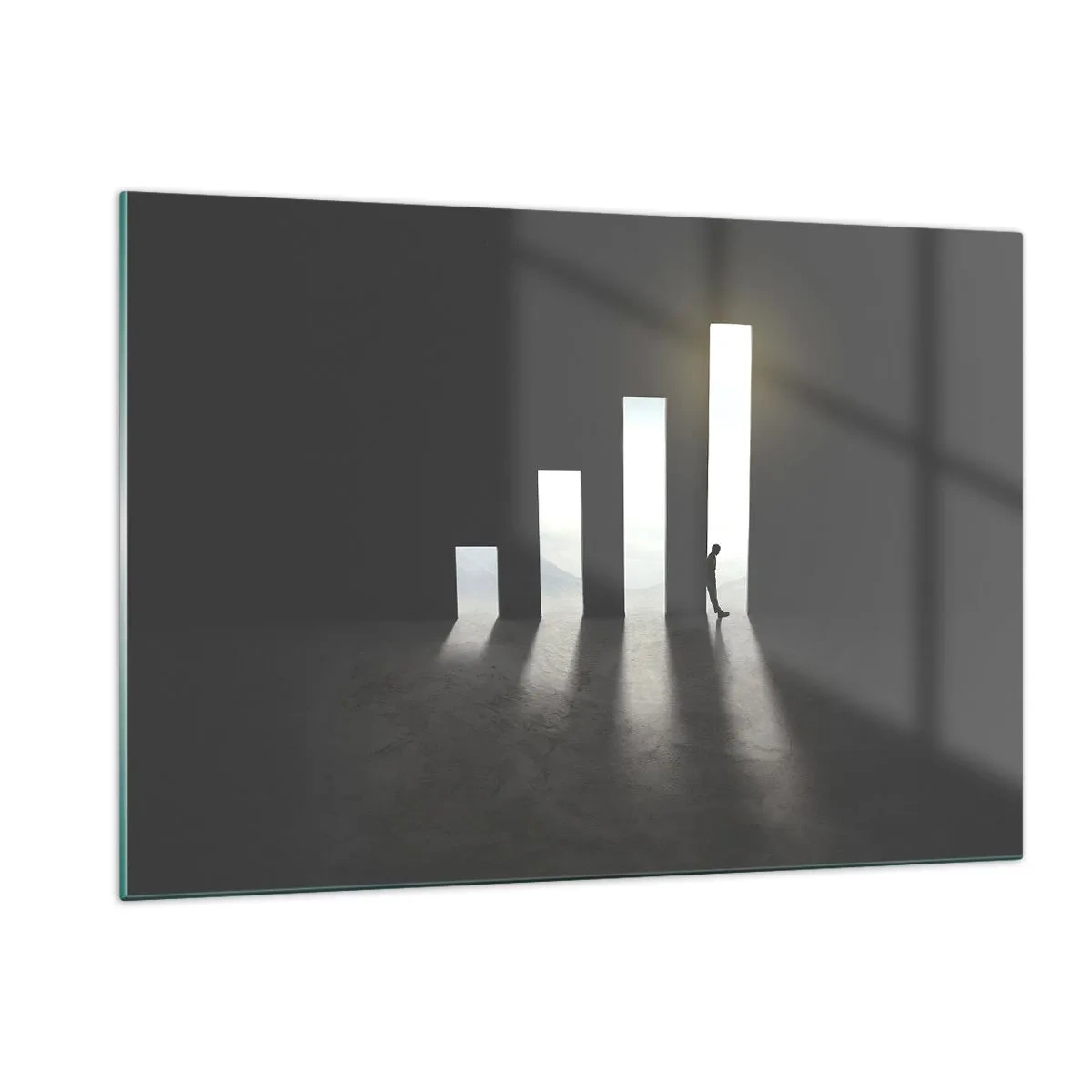 Schilderen op glas - Succes - impressie - 120x80 cm
