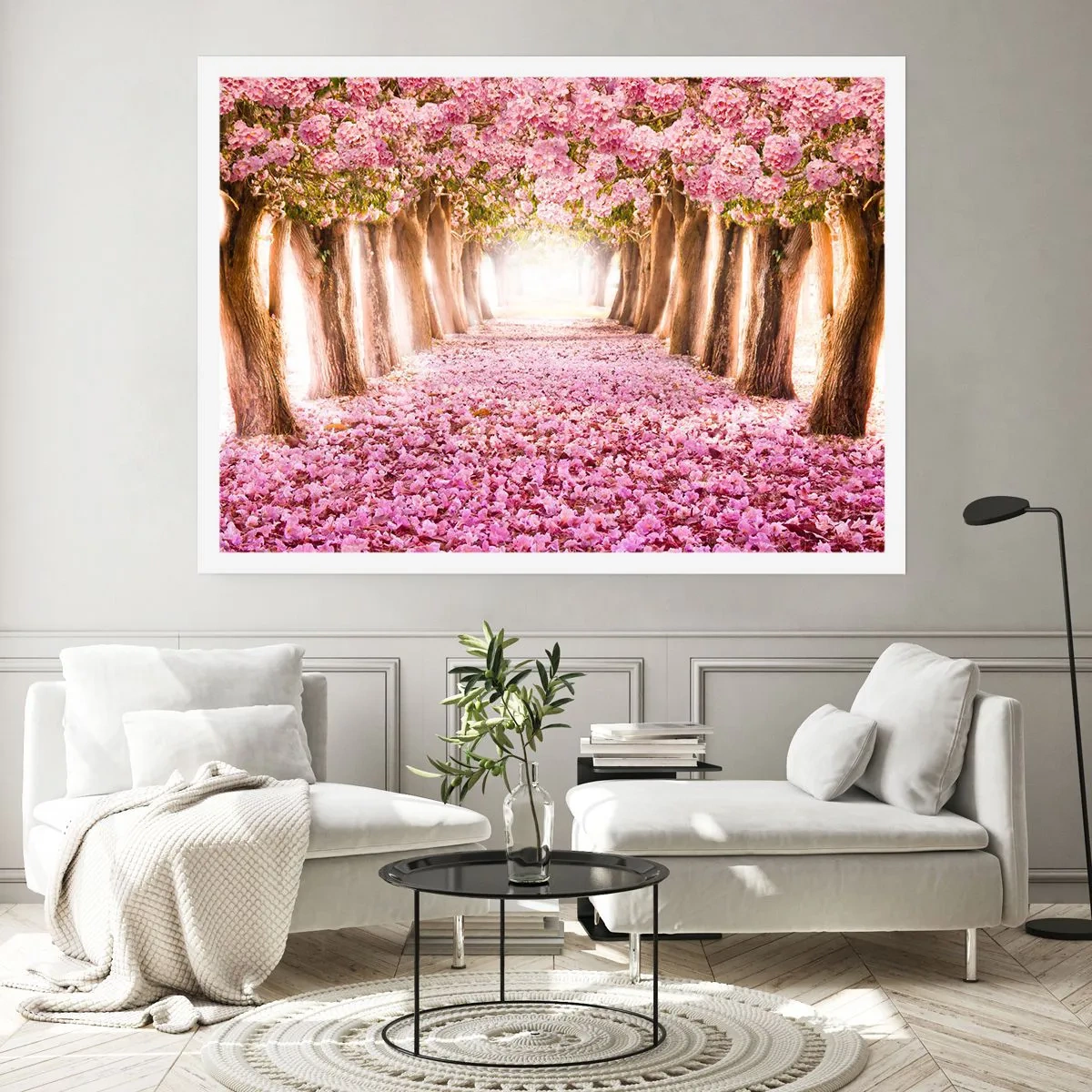 Poster - De weg naar het paradijs - 100x70 cm