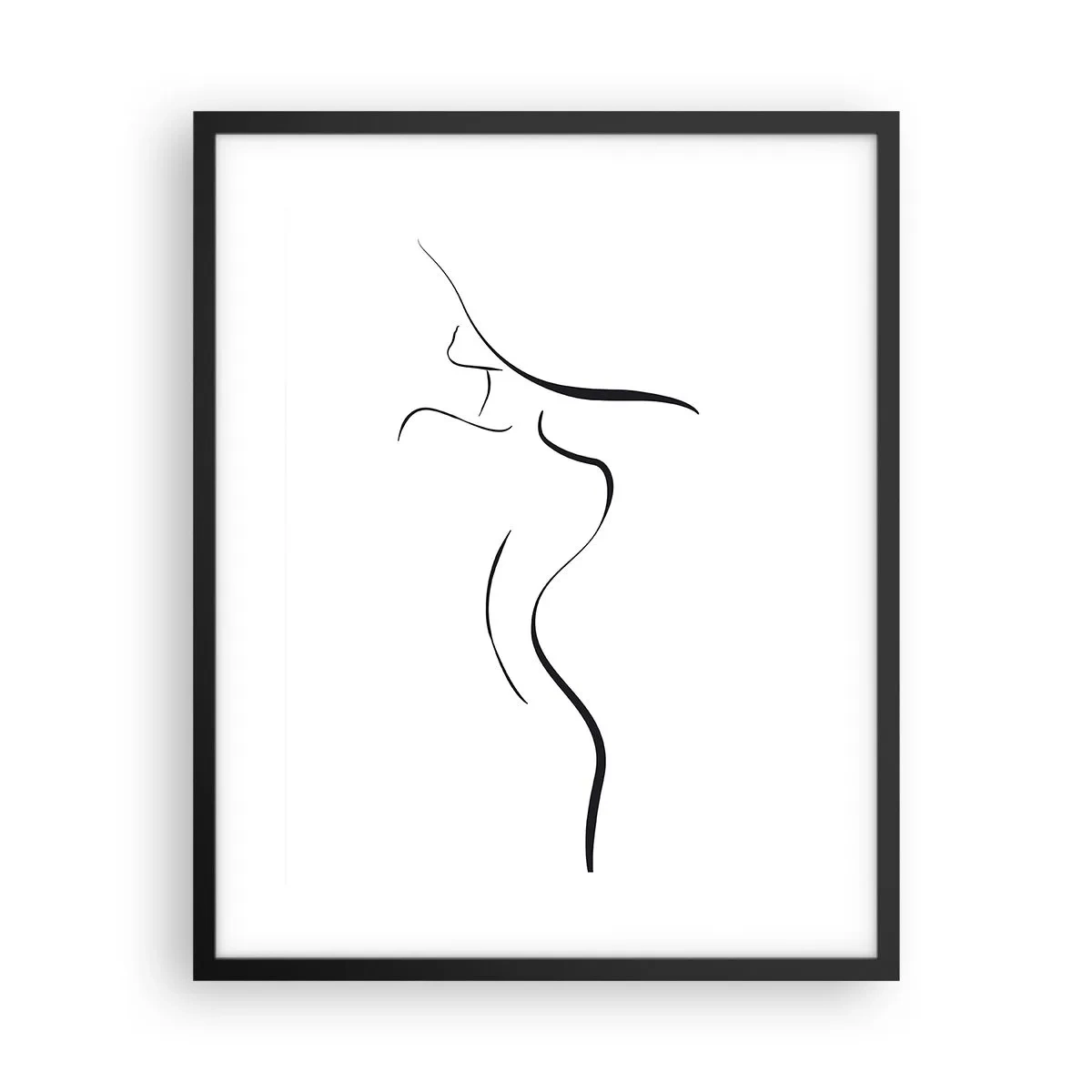 Poster in een zwarte lijst - Ongrijpbaar als een golf - 40x50 cm