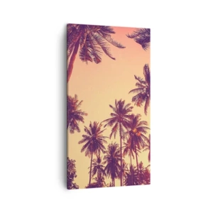 Schilderen op canvas - Een tropische variant - 45x80 cm