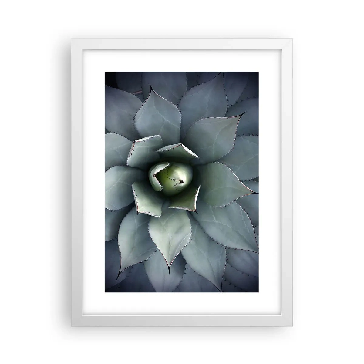 Poster in een witte lijst - Het trekt aan en waarschuwt - 30x40 cm
