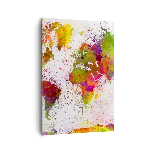 Schilderen op canvas - Op de een of andere manier is het hetzelfde geworden - 70x100 cm