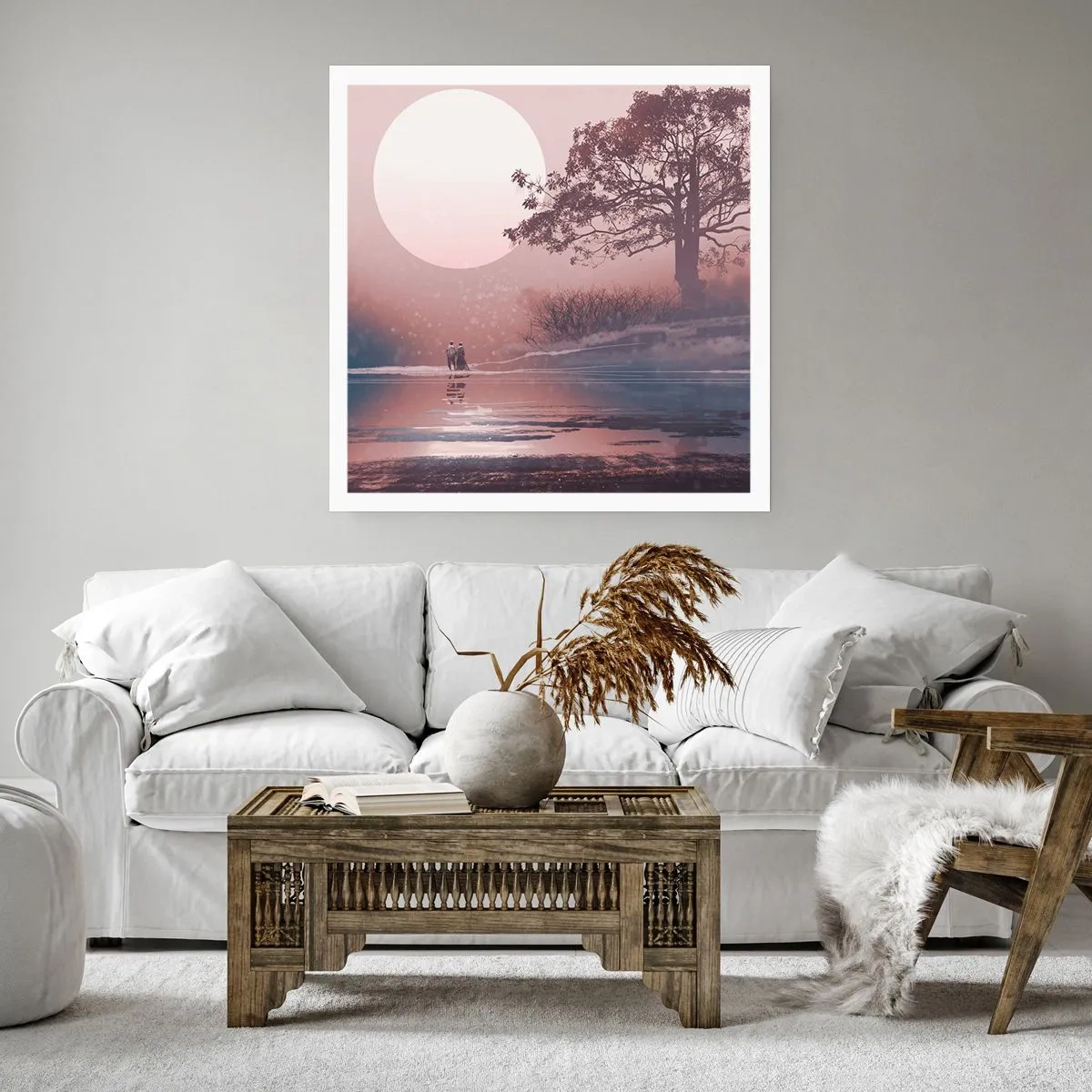 Poster - nacht wonderen - 50x50 cm