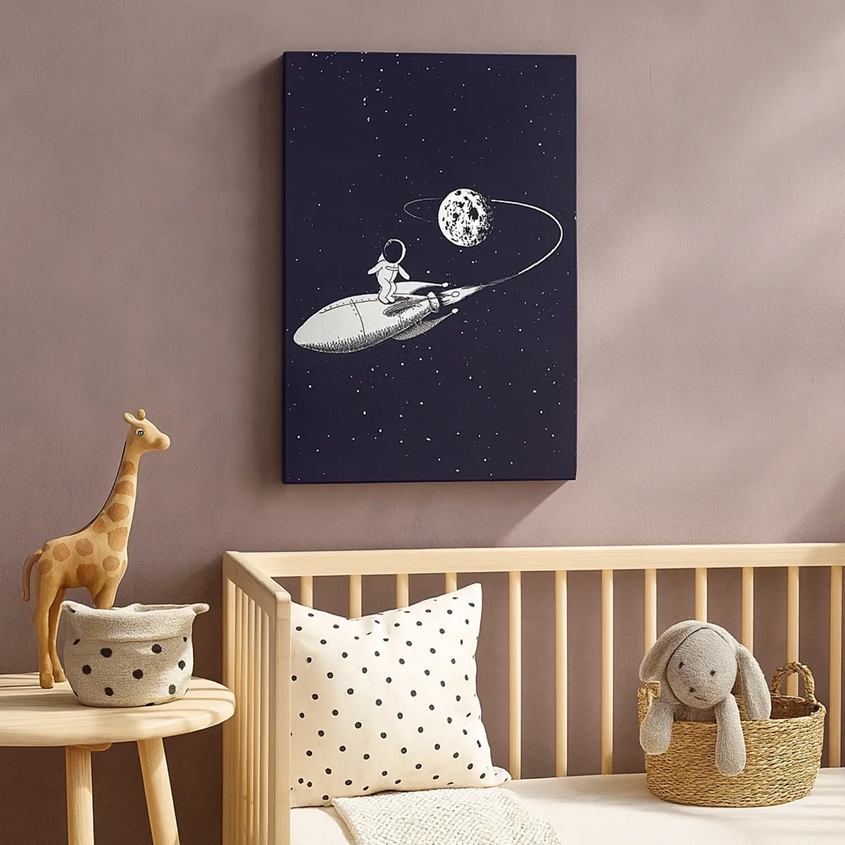 Schilderen op canvas - Spacesurfer - 50x70 cm