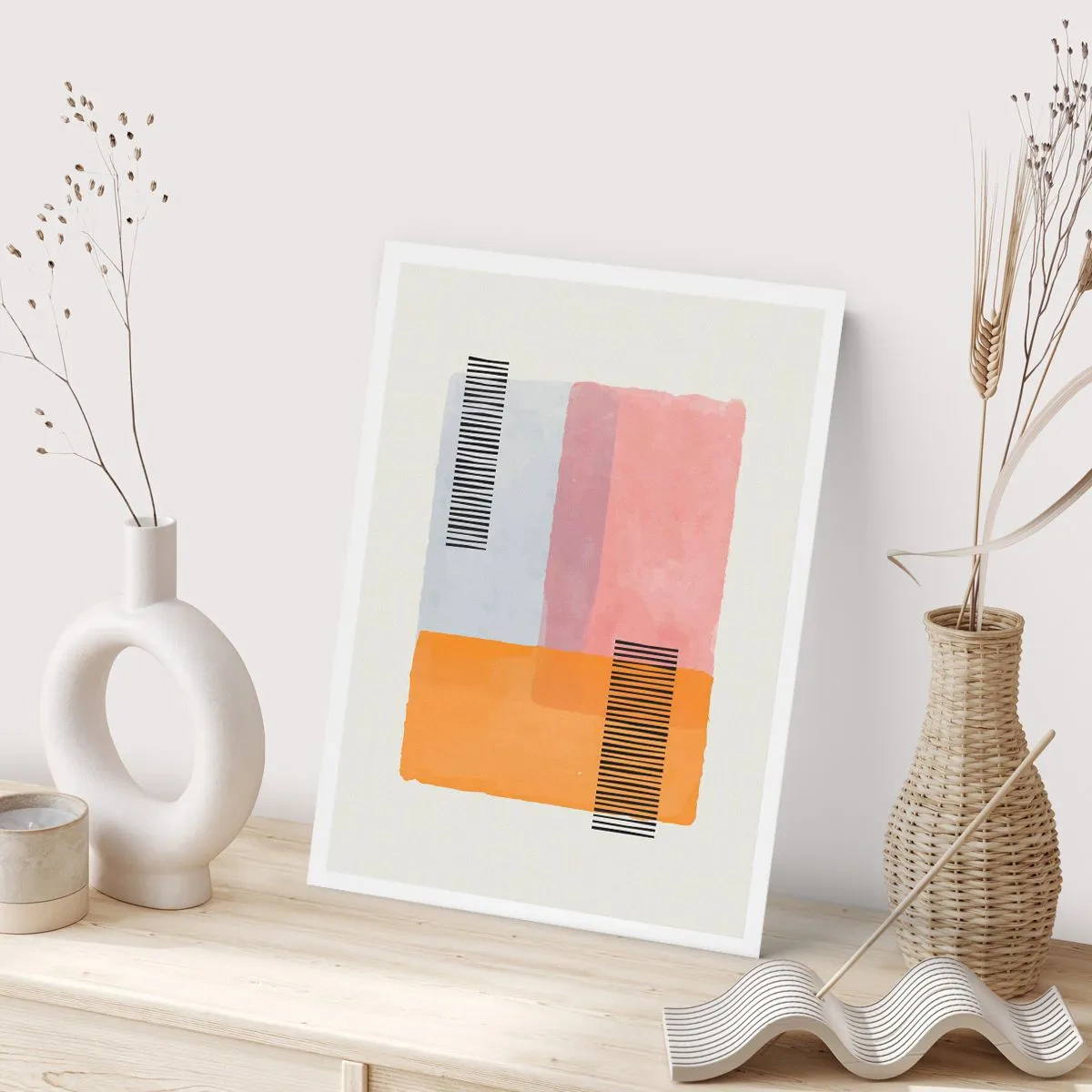 Poster - Van hoek tot hoek - 40x50 cm