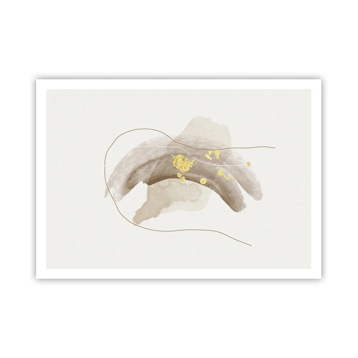 Poster - Ontmoet in de ruimte - 100x70 cm