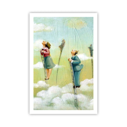 Poster - Achter je droom - 61x91 cm