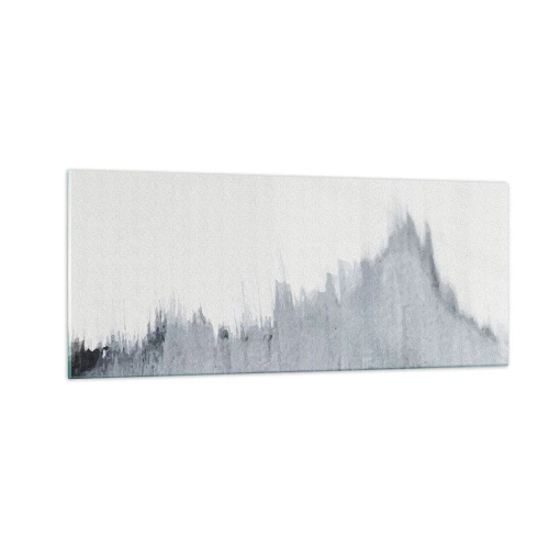 Schilderen op glas - Mysterieuze tekst - 100x40 cm