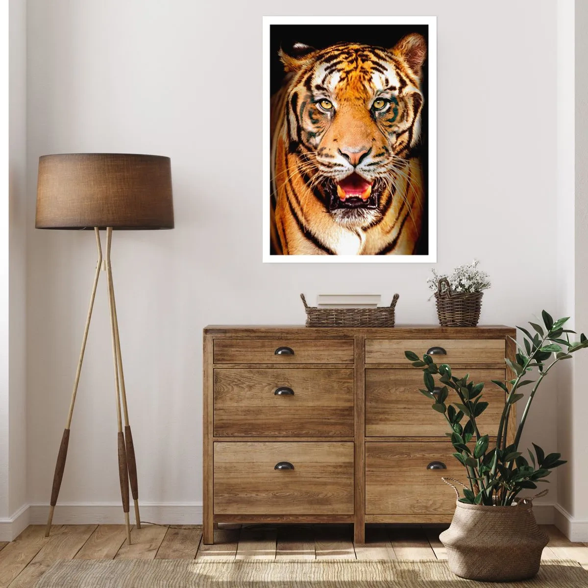 Poster - Wildheid in het hart - 50x70 cm