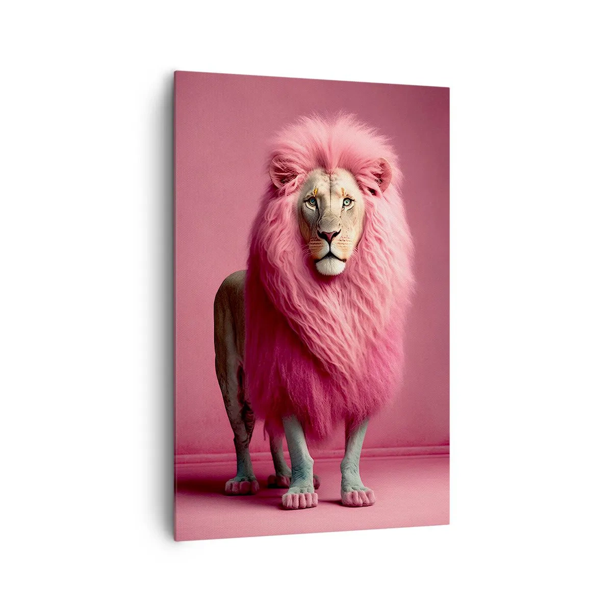 Schilderen op canvas - En je bent niet meer bang - 80x120 cm