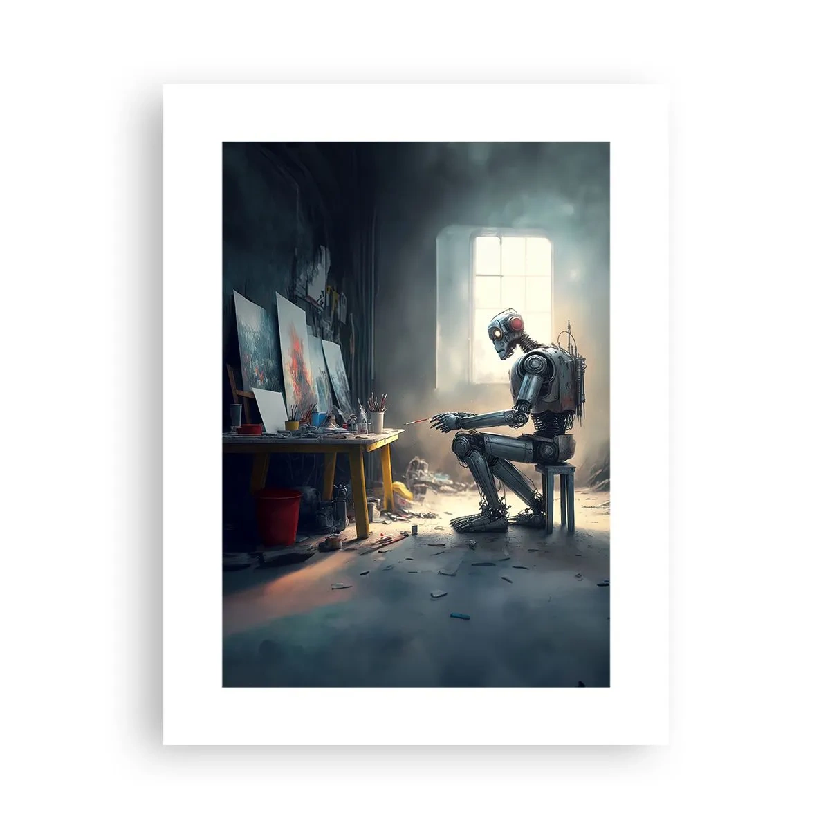Poster - De scheppingsdaad - 30x40 cm