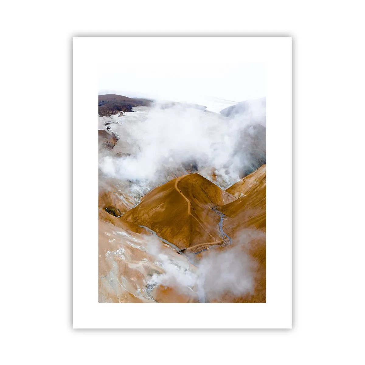 Poster - De rauwe schoonheid van IJsland - 30x40 cm