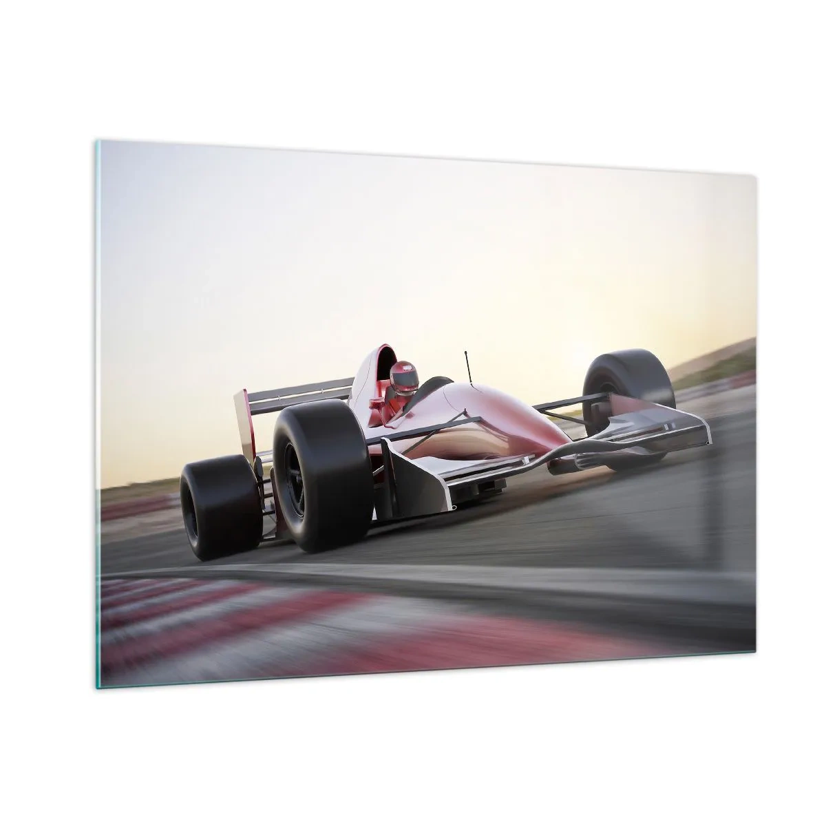 Schilderen op glas - Altijd een winnaar - 100x70 cm