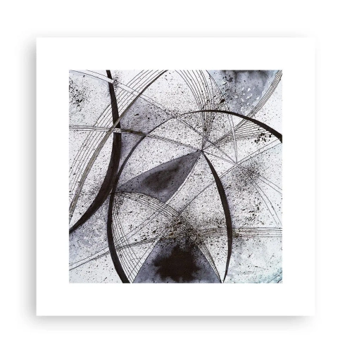 Poster - Futuristische fantasie - 30x30 cm