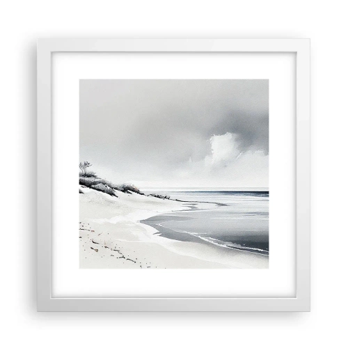 Poster in een witte lijst - Voor altijd samen - 30x30 cm
