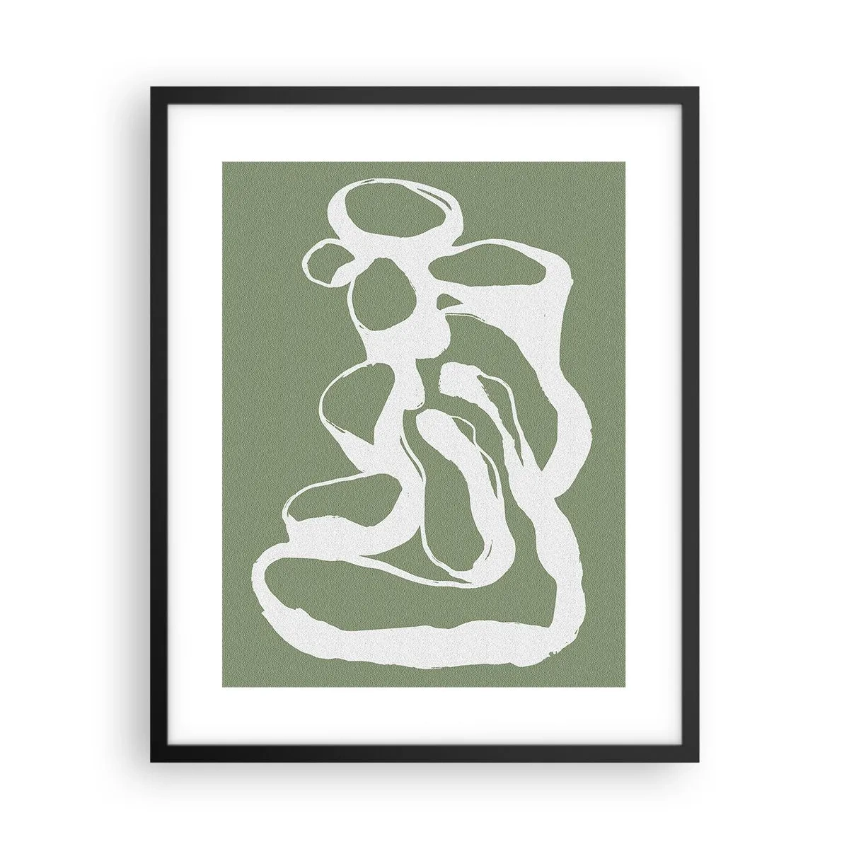 Poster in een zwarte lijst - De roep van de ruimte - 40x50 cm