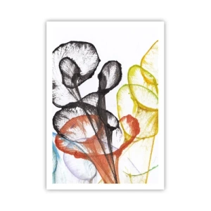 Poster - Bloemen met een ziel - 70x100 cm