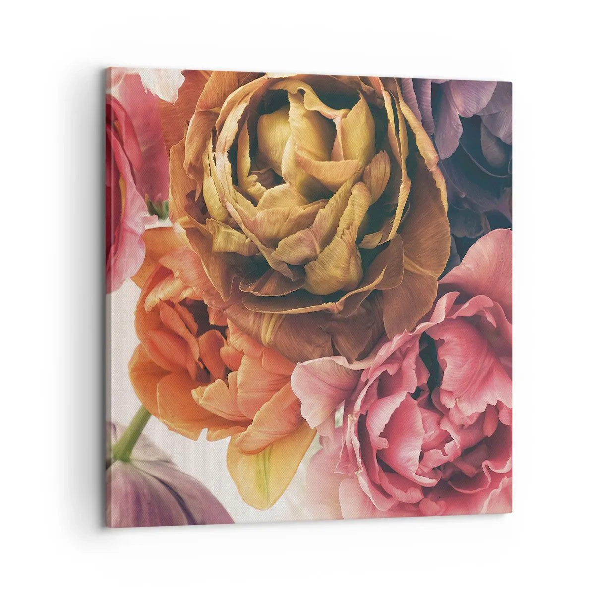 Schilderen op canvas - Een viering van het leven - 60x60 cm