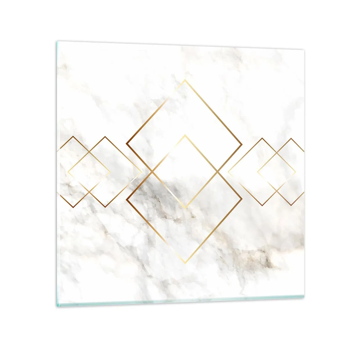 Schilderen op glas - Een uitzicht tot in het oneindige - 50x50 cm