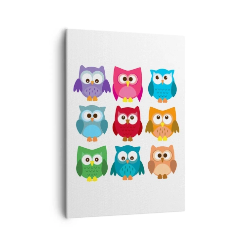 Schilderen op canvas - Anders zjn kan grappig zijn - 50x70 cm