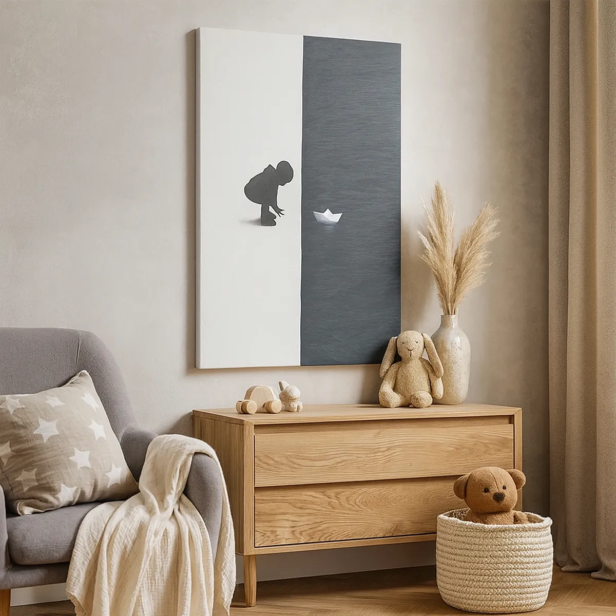 Schilderen op canvas - Geweldige expeditie - 50x70 cm