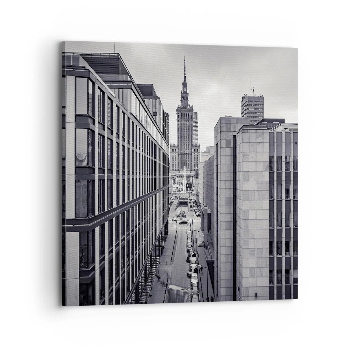 Schilderen op canvas - Warschau vallei - 70x70 cm