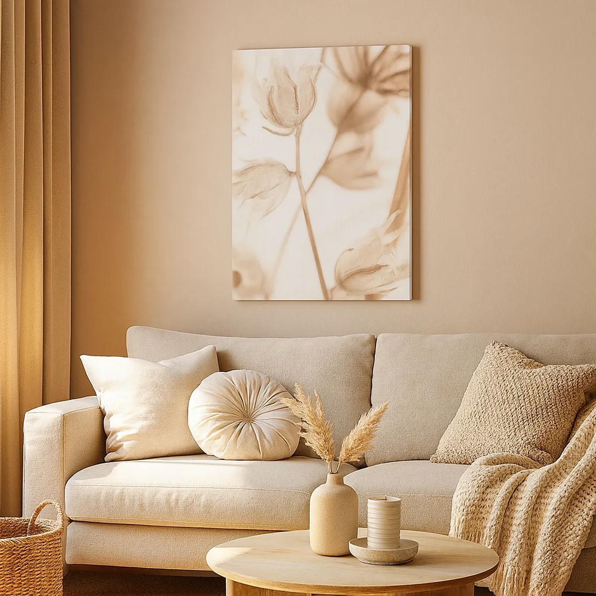 Schilderen op canvas - Ze bellen eind zomer - 50x70 cm