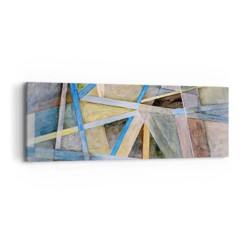 Schilderen op canvas - Recht of diagonaal? - 90x30 cm