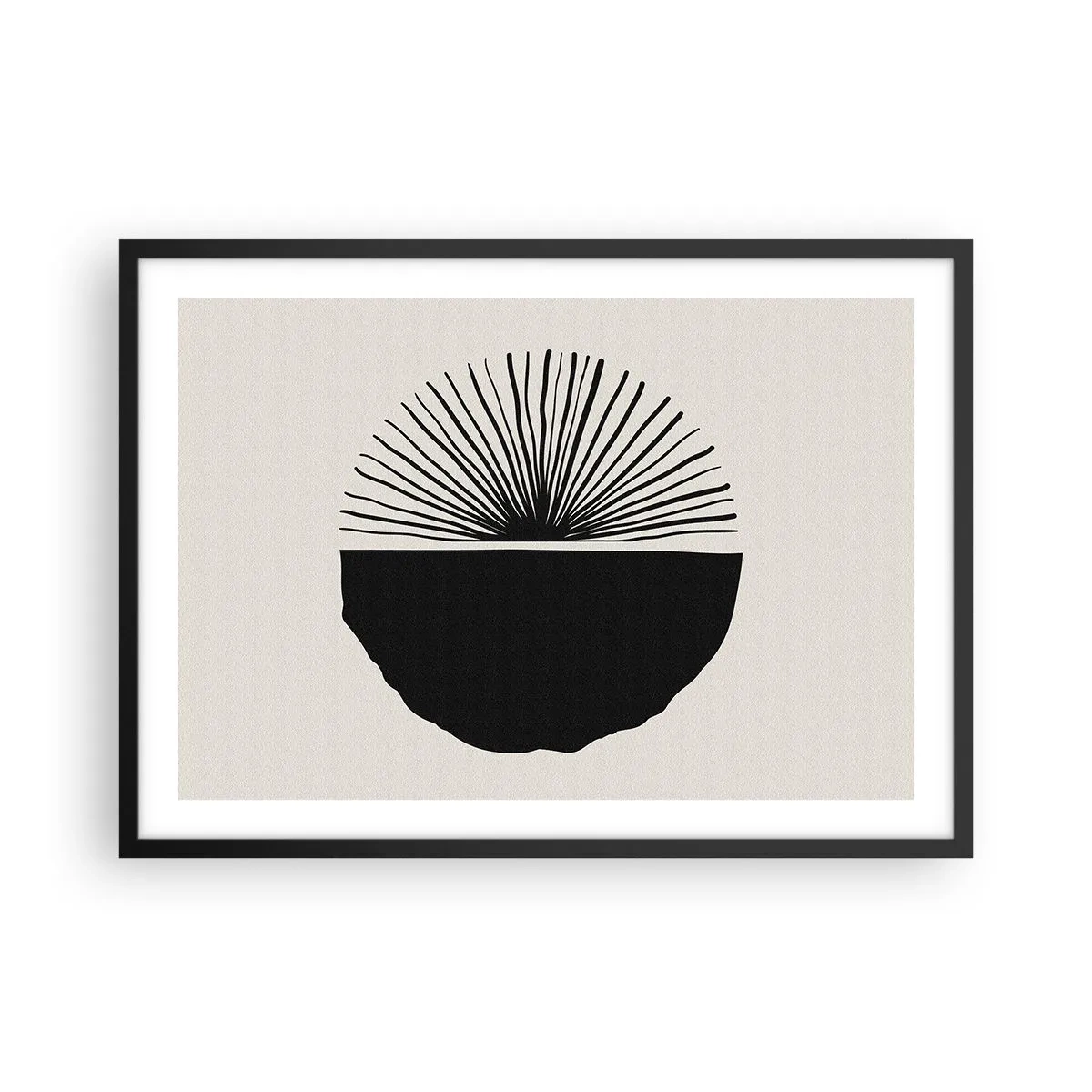 Poster in een zwarte lijst - Een scala aan mogelijkheden - 70x50 cm