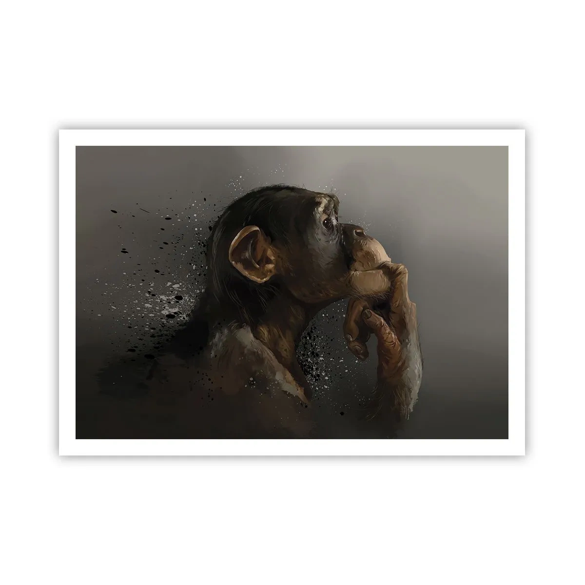 Poster - Zeker een denker - 100x70 cm