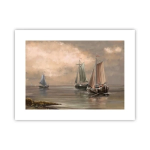 Poster - De terugkeer van zeelieden - 40x30 cm