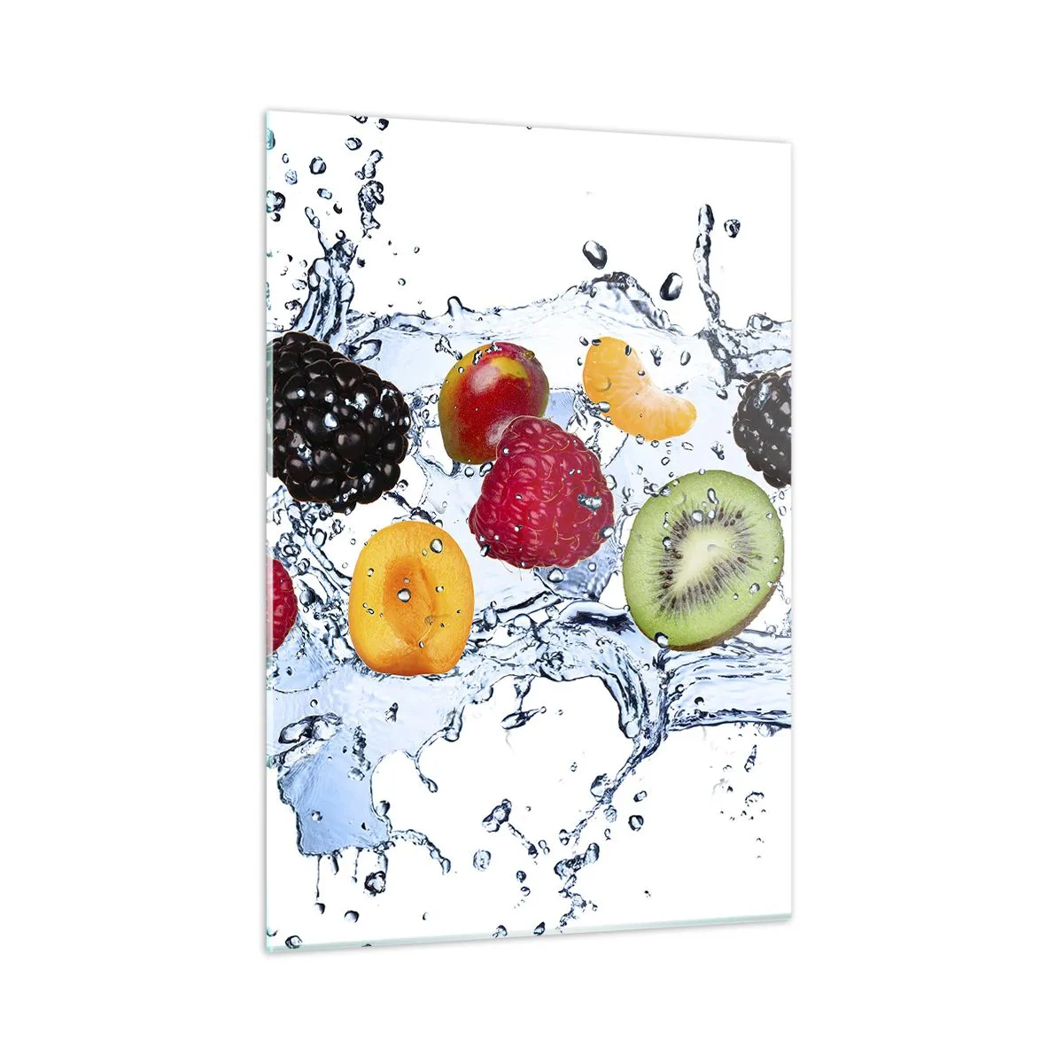 Schilderen op glas - Veel plezier met ons - 50x70 cm