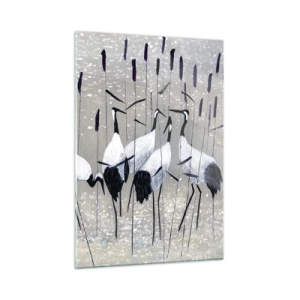 Schilderen op glas - Onder hun eigen - 50x70 cm