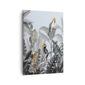 Schilderen op canvas - Afrikaans sprookje - 70x100 cm