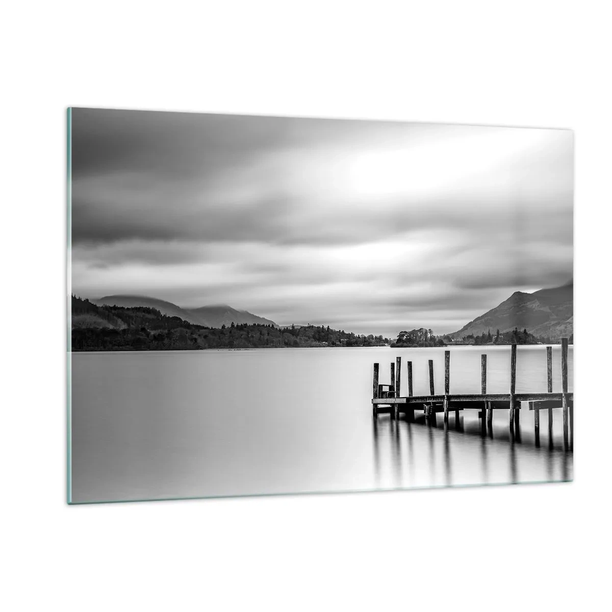 Schilderen op glas - Zachtheid en kracht - 120x80 cm