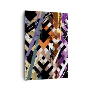 Schilderen op canvas - Tot de tweede macht verheven - 70x100 cm