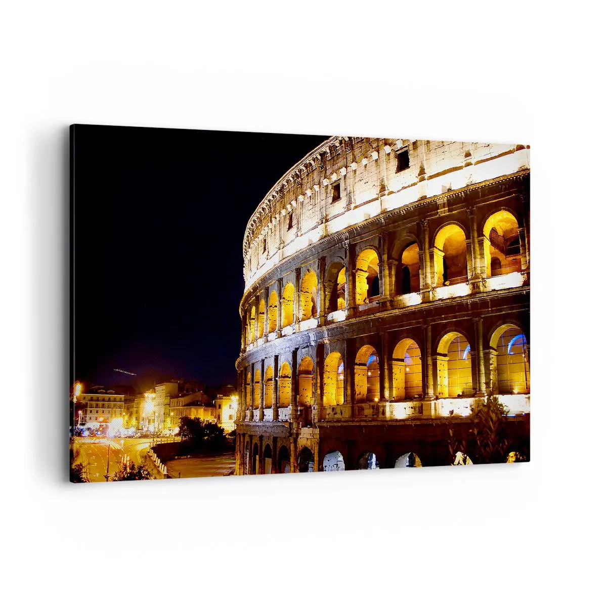 Schilderen op canvas - Het is tijd om de Olympische Spelen te starten - 120x80 cm