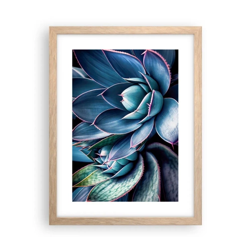 Een poster in een licht eiken lijst - Levenskracht - 30x40 cm