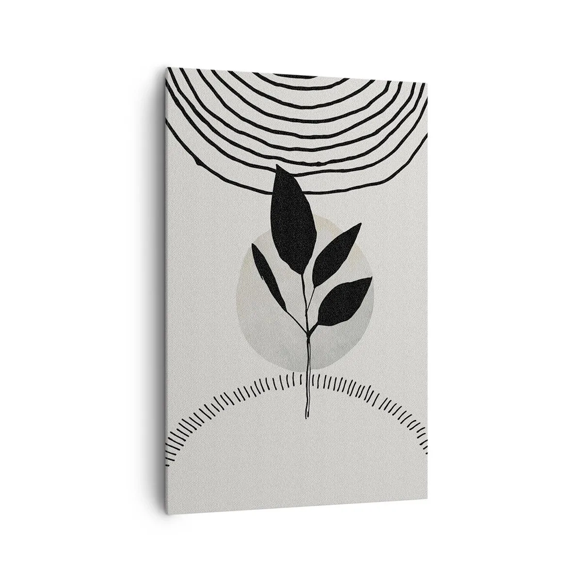 Schilderen op canvas - Compositie: natuurrituelen - 80x120 cm