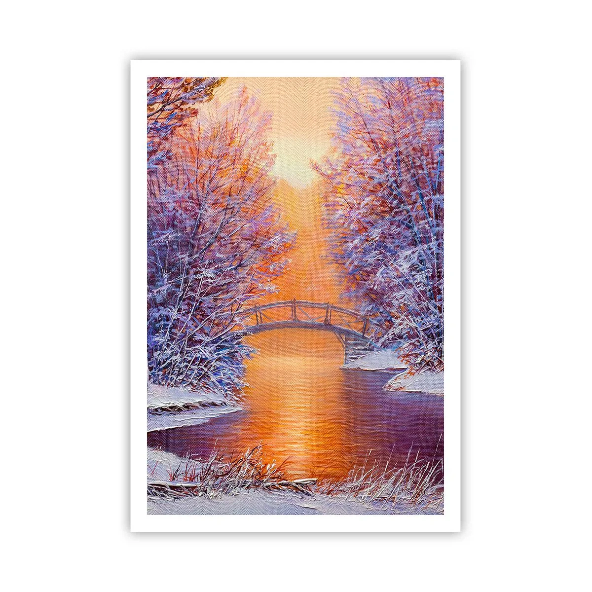 Poster - Laten we elkaar hier ontmoeten - 70x100 cm