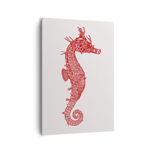 Schilderen op canvas - Een ingewikkeld wezen - 70x100 cm