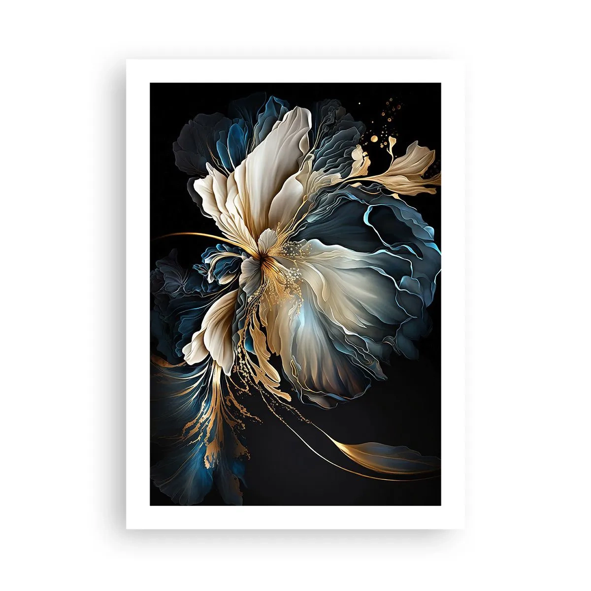 Poster - Sprookjesachtige varenbloem - 50x70 cm