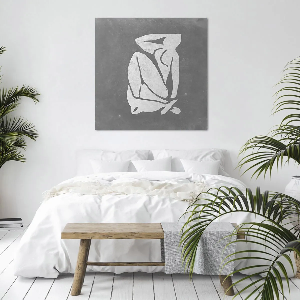 Schilderen op canvas - In reflectie - 60x60 cm